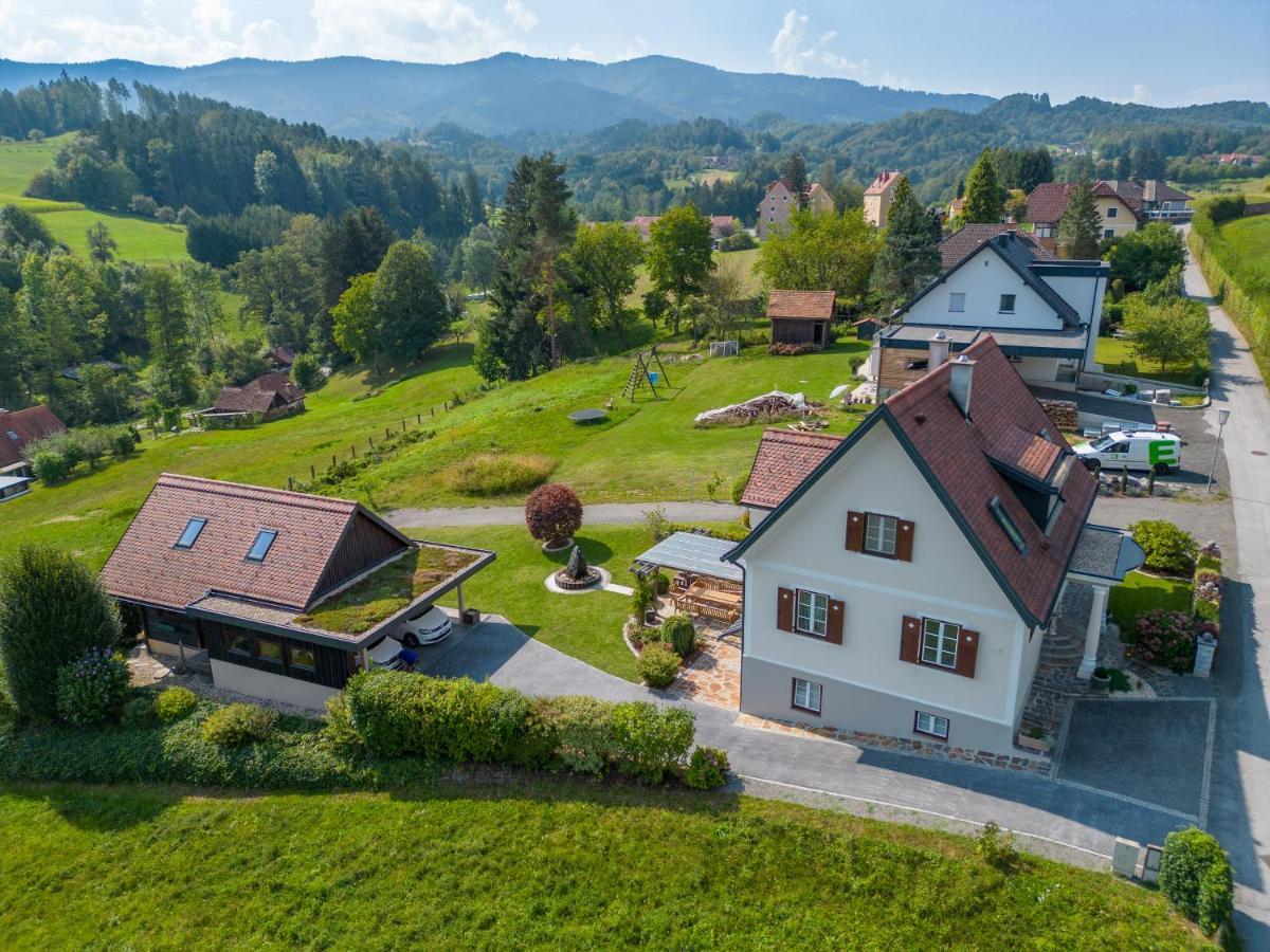 Das "Ferienhaus Eibiswald" Landhaus Refugium Im Schilcherland - Sauna Und Spa ภายนอก รูปภาพ