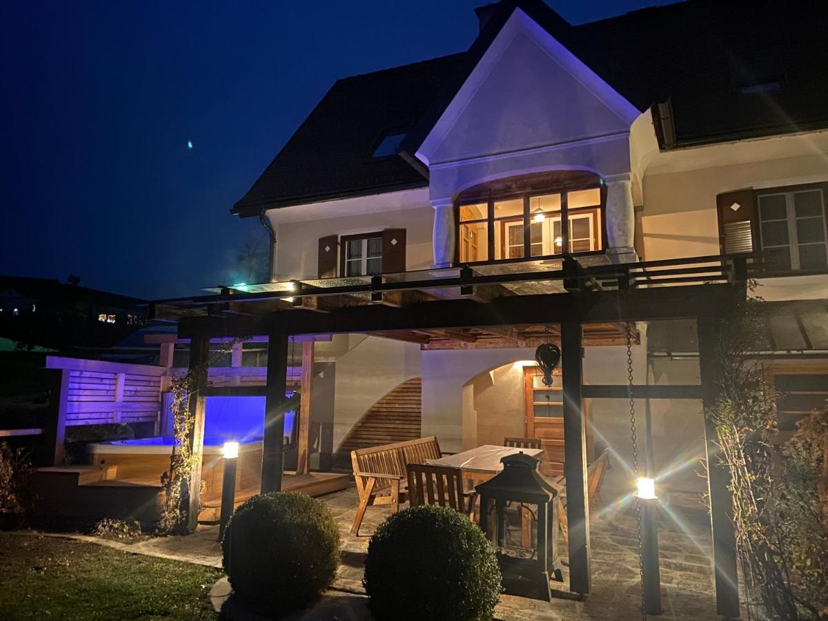 Das "Ferienhaus Eibiswald" Landhaus Refugium Im Schilcherland - Sauna Und Spa ภายนอก รูปภาพ